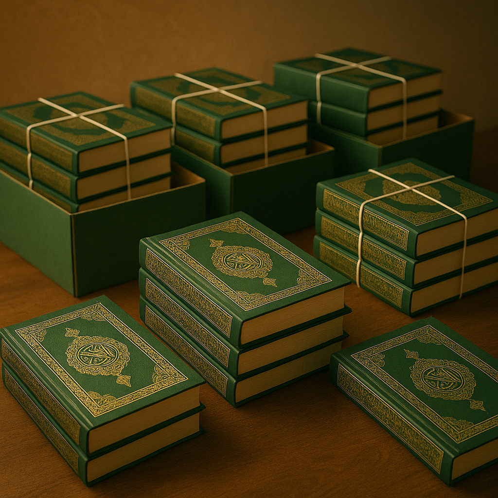 73D2F24F-7DD6-4951-A7C8-6AF7994C3840 توزيع المصحف الشريف - الصورة 1