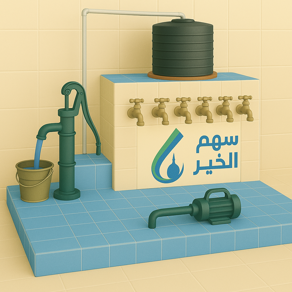 91D9F89D-9249-41D4-A5C2-F5251A5D7C78 بئر ارتوازي مع متوضأ - الصورة 1